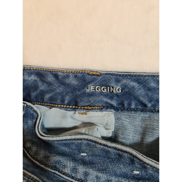 American Eagle Jeggings Jeans Womens 20 (40 X 27) Blue Next Level Stretch - Picture 11 of 16